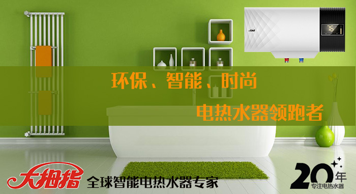 环保时尚电热水器领跑者
